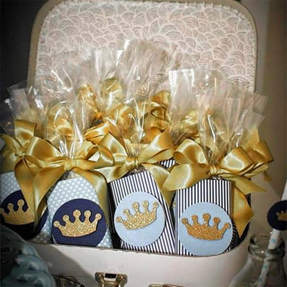 1" x 100 Yards Old Gold Polyester Satin Ribbon Single Faced Bulk Fabric Ribbons for Gift Wrapping, Crafting, Bows Making, Flower Bouquet, Wedding, Home Decor