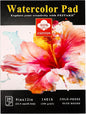 FEITAKE Watercolor Sketchbook 9"x12" Watercolor Paper Pad 100% Cotton/Cold Pressed /140lb (300gsm)/ Acid Free Artist Grade Water Color Art Drawing & Painting Paper -20 Sheets Pack