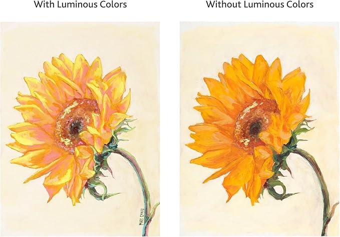 Tusc & Pine Artist Oil Paint - Luminous Orange, 40 ml, Non-Yellowing, Rich & Creamy Consistency, Maximum Pigment Load, Small Batch Milled Oil Paints Made in the USA for Professional Artists