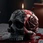 Halloween Skull Hand Ghost Cylinder Molds Silicone Wave Spiral Candle Mold - Silicone Resin Casting Molds for Candle & Resin & Soap Craft Supplies