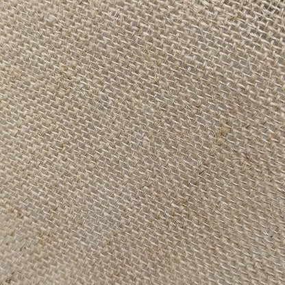 INSPIRELLE 8" Natural Burlap Fabric Roll 10 Yards Jute Ribbon for Gift Wrapping Craft Projects Wedding Decoration Home Decoration 20CM