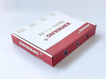 20 Gauge Electrical Wire,20 awg Silicone Wire-XINWANG 20 Gauge Stranded Tinned Copper Wire with Silicone Insulation(OD: 1.75 mm) 6 Colors,20ft Each, Hook Up Wire Kit