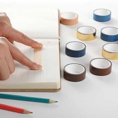 Mr. Pen- Washi Tape Set, 10 Rolls, Terra Nova Palette, Decorative Tape, Washi Tapes, Scrapbook Tape, Scrapbook Washi Tape for Journaling, Craft Tape, Washy Tape, Washy-Tape, Cute Washi Tape
