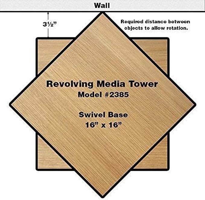 Venture Horizon Revolving Media Tower 600 Cherry
