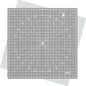 Headley Tools 12"x12" Rotating Cutting Mat, Self Healing Mat with 360-Degree Rotation & Anti-Slip Base, Sewing Board Cutting Mat Perfect for Fabric Quilting Leather Hobby Project, Grey