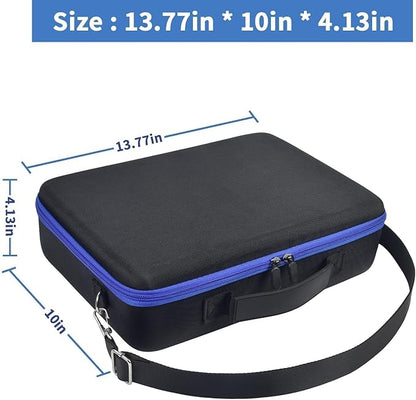 ALLPRIMO Trading Card Case Storage Box for 2700+ Cards. Deck Boxes Travel Organizer Holder Compatible with TCG/for Topps Baseball Sports/for C.A.H/for UNO/for MTG/for Yu-Gi-Oh Games -Blue