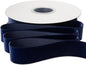 Ribbli Polyester Navy Velvet Ribbon,1 Inches Continuous10-Yard Spool,Christmas Ribbon for Gift Wrapping,Floral Bouquets, Home Decor