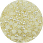 700pcs 10mm Half Pearls for Crafts Flatback Round Half Pearl Beads for Jewelry Making Nail Art Scrapbook Craft Wedding Dress Decoration(Ivory White)