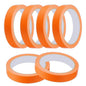 MECCANIXITY Masking Tape 0.7 Inch x 21 Yard Painter's Tape Orange Paint Tapes for DIY Crafts Arts Drawing Decoration Labeling Car Painting Artist Teachers, Pack of 6