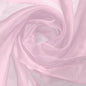 MECCANIXITY Iridescent Sheer Organza Fabric, 2 Yards x 59 Inches Solid Holographic Shiny Fabric Organza Cloth for Wedding, Curtains, Costume, Photo Background, Lotus Pink