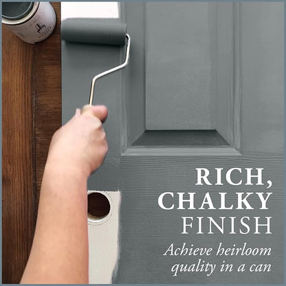 AMY HOWARD AT HOME Chalk-Based One Step Paint for Furniture, Cabinetry, Decor, Finish, and More | No Stripping, Sanding, or Priming | Medium Base | 16 Ounce | Park Avenue