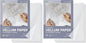Translucent Vellum Paper 8.5 x 11, Goefun 100 Sheets Vellum Tracing Paper Printable for Invitations, Card Overlays, Belly Bands, DIYs, Sketching, Drawing (Pack of 2)