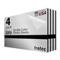 Trotec | Metallic Looking Acrylic Sheet | 12"x24"x1/8", 4 Pcs | Brushed Silver/Black | Metallic Finish - Scratch Resistant for Laser Engraving & Cutting,Printing,Glowforge,Name Plate | USA Made