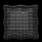 3Pcs Wave-Like Acrylic Blocks Set - Clear Stamp Blocks with Grid Lines for Scrapbooking Crafts