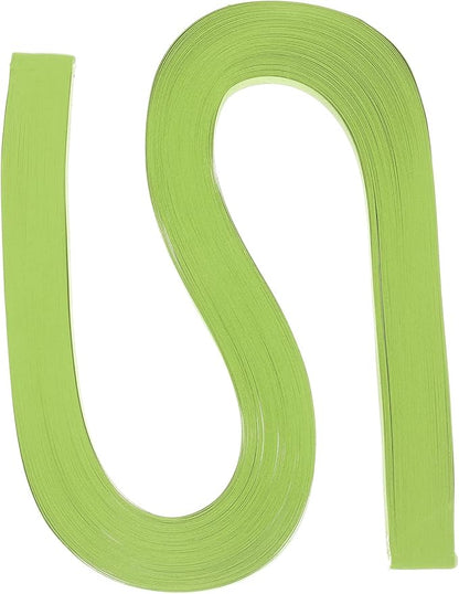 PATIKIL 120pcs Quilling Paper Strips Paper Flowers Quilling Kits 3/8"(10mm) Origami Paper for Adults Beginner Art Craft, 21"(54cm) Emerald Green