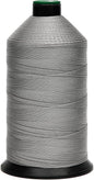 Extra Strong Bonded Nylon Thread #138 Tex135 – 16 OZ, 3000yds, Versatile Stitching Solution for Leather, Upholstery, Canvas Repair and More (Light Gray)