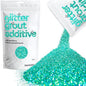 Hemway Glitter Grout Additive add Sparkle to Mosaic Tiles, Bathrooms, Wet Rooms, Kitchens, Tiled Based Rooms and Cement Based Grouts 100g / 3.5oz - Turquoise Blue Holographic