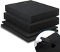 Coengwui Pick and Pluck Foam Inserts, Pre-Cubed Pick Apart Sheets for Crafts Toolbox Game Box Camera Cases Drawer Storage (2Pack 12 x 12 x 2" with 0.4" Bottom Padding)