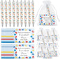 35 Sets Team Gifts 35 Puzzle Pens Bulk Retractable Ballpoint Pen 35 Thank You Cards and Organza Bags Appreciation Gifts for Coworker Employee Team Staff Teacher Nurse Student