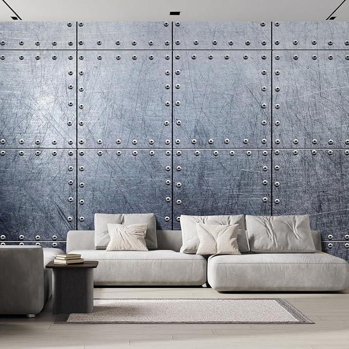 wall26 Metal Wallpaper Background Canvas Art Wall Decor - 120x168 inches