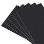 MAGZO 5Pcs Adhesive Foam Padding 1/8 in Thick X 12 in X 8 in,Closed Cell Foam Sheets Neoprene Rubber Self Stick Pads Anti Vibration Pads,Black (12in x 8in x 1/8in, 5Pcs)