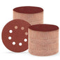 5 Inch 8 Hole Sanding Discs, 150 PCS 80 Grit Hook and Loop Sandpaper, Round Aluminum Oxide Sand Paper Discs for Random Orbital Sander