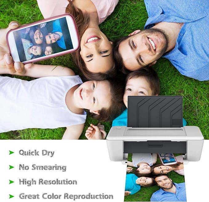 Koala Ultra Premium Photo Paper 8.5x11 In Glossy Photo Printer Paper for Inkjet Printer Water Resistant 50 Sheets 72lb