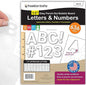 FreshCut Crafts 636 Pcs 1.5 in. White Bulletin Board Letters & Numbers, Capital Alphabet Letters, Numbers, Punctuation, US Made Card Stock Punch Out Letters for Posters, Bulletin Boards, Classroom