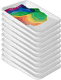 Paint Tray Liners, 1-Qt. Paint Capacity, Overlapping Edges, Fits 9” Metal Paint Trays, Dotted Ramp for Easy Rolling, (10)