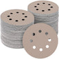 50PCS 5 inch Silicon Carbide Sanding Discs 7000 Grit, Wet Dry Orbital 5 Sander Hook and Loop Sandpaper Disc Ultra Fine Grit, Best for Metal,Automotive Precision Polishing