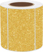 3x2 Inch Holographic Thermal Labels, Glitter Gold Thermal Sticker Labels, Waterproof Thermal Printer Stickers for Price, Barcode, Name, Custom Logo Design, 200 Pcs/Roll