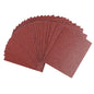 1/4 Sandpaper Sheet,4-1/2"*5-1/2" Assorted 60-80-120,50PACK