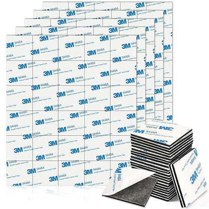 UPINS Double Sided Foam Tape, Double Sided Tape Heavy Duty Strong Adhesive Double Sided Mounting Tape for Walls Picture Poster Crafts (150, Black)