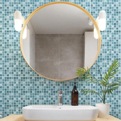 39" X 157" Mosaic Mesh for Back Mounted Tile with Scissors, Fiberglass Mosaic Mesh Backing Boast for Tile Installation Supplies Tools (Non Sticky)