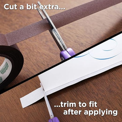 BookGuard 0.75 inch Premium Bookbinding Repair Cloth Tape, 15 Yard Roll, Brown