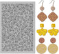 Arbuya Ginkgo Leaves Polymer Clay Texture Mat -Autumn Leaves Texture Sheet for Polymer Clay Jewelry Making, Earring Charms, DIY Craft Supplies