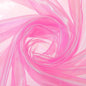MECCANIXITY Iridescent Sheer Organza Fabric, 2 Yards x 59 Inches Solid Laser Holographic Shiny Fabric Organza Cloth for Wedding, Curtains, Costume, Photo Background, Rose Red