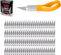 WA Portman Finger Knife Set – Ergonomic Precision Craft Knife with 100#11 Replacement Steel Precision Finger Blades – Strong & Durable Fingertip Blades for Trimming – Ideal for Crafts & DIY Projects