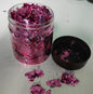 Gilding Flakes,Gold Foil Flakes for Resin,Blue Red Purple Pink Metallic Foil Flakes for Resin Jewelry Making,Nails,Painting Art,Crafts and Slime (Rose red)