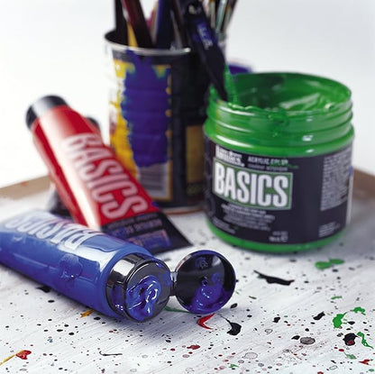 Liquitex BASICS Acrylic Paint, 118ml (4-oz) Tube, Raw Umber