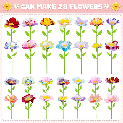 DIY Fabric Flower Bouquets Toys Accessories - Flowers Market Toy Accessories - Arts & Crafts Toy Accessories