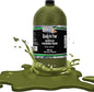 POURING MASTERS Olive Green Acrylic Ready to Pour Pouring Paint - Premium 64-Ounce Pre-Mixed Water-Based - for Canvas, Wood, Paper, Crafts, Tile, Rocks and More