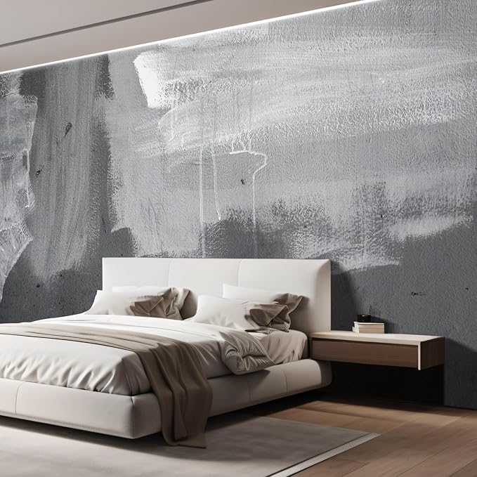wall26 Wall Sticker/Wall Mural Metal Background, Not Peel and Stick, Non-Woven Wallpaper Decorative for Bedroom, Living Room, Office - 96x120 inches