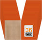 HTVRONT Orange Heat Transfer Vinyl Bundle: 36 Pack 10" x 12" Iron on Vinyl Compatible with Cricut Cutting Machine, Silhouette Cameo or Heat Press Machine