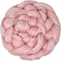 Merino Silk Luxe Tonal Designer Blend. Superfine Merino, Mulberry Silk, Tussah Silk. Top Roving for Spinning or Felting. Fleur de Rose 4oz