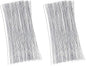 Juvale 300 Pieces White Floral Wire Stems - 22 Gauge, 16 in Length - Flower Wire for Crafts (Pack of 2)