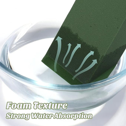 36 Packs Floral Foam Blocks Wet & Dry Floral Foam Bricks 5.5x3.1x1.8 Inch Flower Arranging Kit for Fresh and Artificial Flowers Florist Foam Blocks for Wedding Home Decor