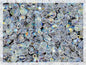 0.88oz (600+ pcs) Faceted Fire Polished Pressed Czech Glass Beads 3mm (0.12in), Crystal AB 00030-28701