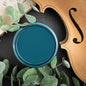 Dixie Belle Paint Company Chalk Finish Furniture Paint - Antebellum Blue (1 Gallon - 128oz) - Matte Dark Teal Chic Chalk Mineral DIY Furniture Paint