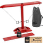 Craggy Games Ring Toss & Shot Ladder Game Hooks XPLR - Portable Aluminum Hook and Ring for Indoor/Outdoor Games - Family Game Night, Party Games, Travel, Multiplayer for Ages 12+
